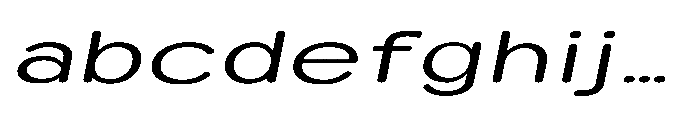 Clario Light Extra Expanded Italic FONT