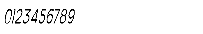 Clario Light Ultra Condensed Italic Font OTHER CHARS