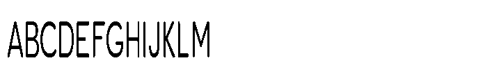 Clario Light Ultra Condensed Font UPPERCASE