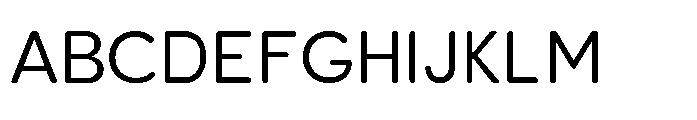 Clario Light Font UPPERCASE