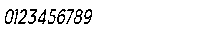 Clario Medium Extra Condensed Italic Font OTHER CHARS