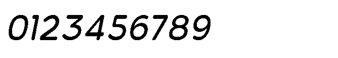 Clario Medium Semi Condensed Italic Font OTHER CHARS