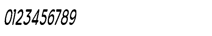 Clario Medium Ultra Condensed Italic Font OTHER CHARS