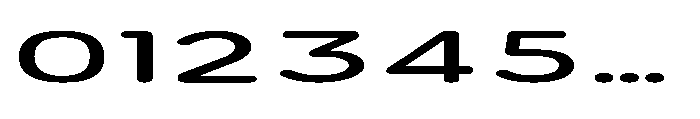 Clario Medium Ultra Expanded Font OTHER CHARS