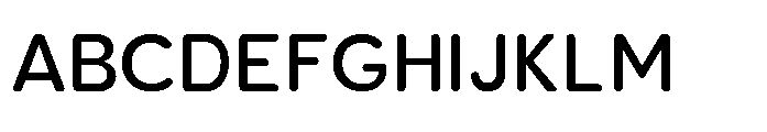 Clario Medium Font UPPERCASE