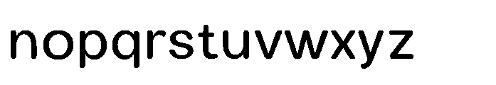 Clario Medium Font LOWERCASE