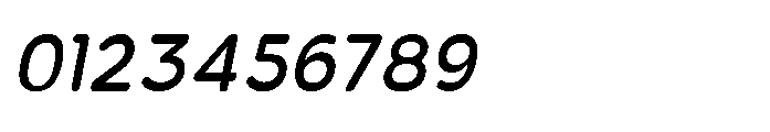 Clario Semi Bold Semi Condensed Italic Font OTHER CHARS