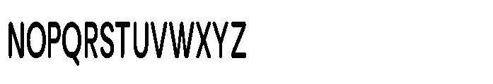 Clario Semi Bold Ultra Condensed Font UPPERCASE
