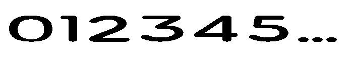 Clario Semi Bold Ultra Expanded Font OTHER CHARS