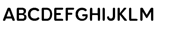 Clario Semi Bold Font UPPERCASE