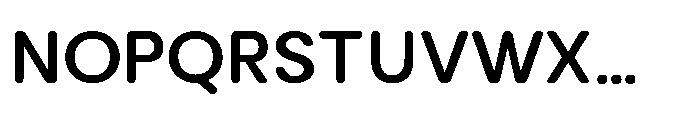 Clario Semi Bold Font UPPERCASE
