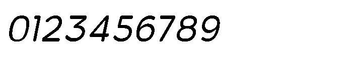 Clario Semi Condensed Italic Font OTHER CHARS