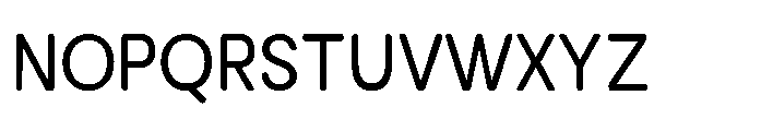 Clario Semi Condensed Font UPPERCASE