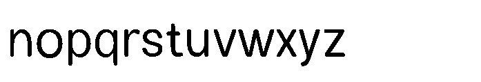 Clario Semi Condensed Font LOWERCASE
