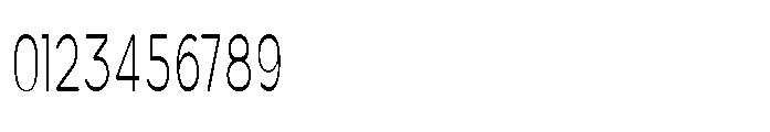 Clario Thin Ultra Condensed Font OTHER CHARS