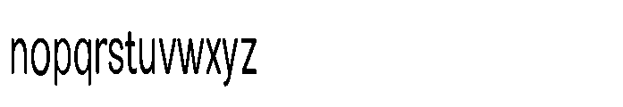 Clario Ultra Condensed Font LOWERCASE