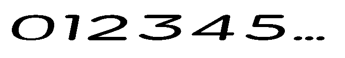 Clario Ultra Expanded Italic Font OTHER CHARS