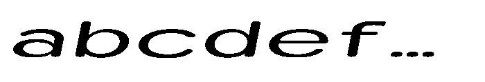 Clario Ultra Expanded Italic FONT