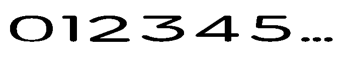 Clario Ultra Expanded Font OTHER CHARS