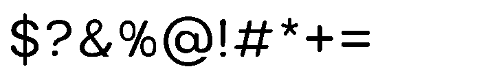 Clario Variable Font OTHER CHARS