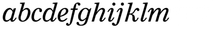 Clarion Pro Italic Font LOWERCASE