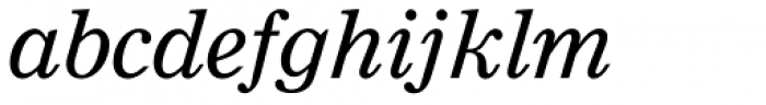 Clarion Std Italic Font LOWERCASE