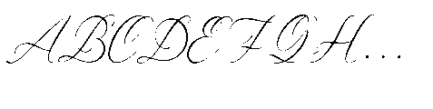 Claris Fleur Regular Font UPPERCASE