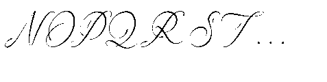 Claris Fleur Regular Font UPPERCASE