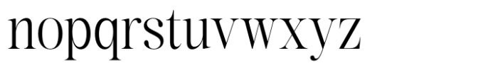 Clarisa Stories Regular Font LOWERCASE
