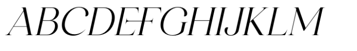 Clarist Italic Font UPPERCASE