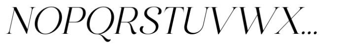 Clarist Italic Font UPPERCASE