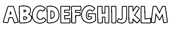 Clariza Sparks Outline FONT