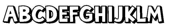 Clariza Sparks Shadow FONT