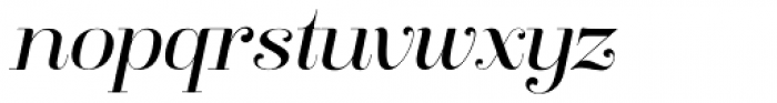 Clarize Italic Font LOWERCASE