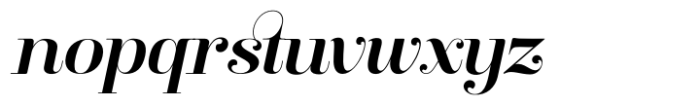 Clarize Medium Italic Font LOWERCASE