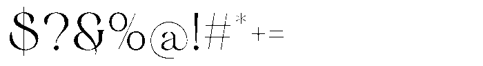 Clarsen Font OTHER CHARS