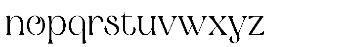 Clarsen Font LOWERCASE