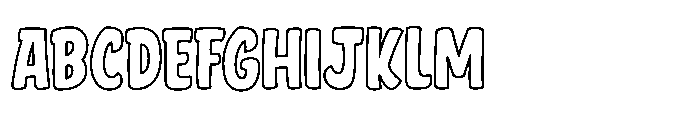 Clash Of Titans CCClash Of Titans Outline Font UPPERCASE