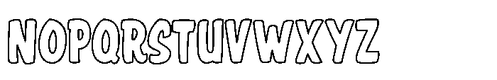 Clash Of Titans CCClash Of Titans Outline Font UPPERCASE