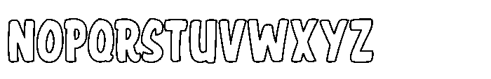 Clash Of Titans CCClash Of Titans Outline Font LOWERCASE