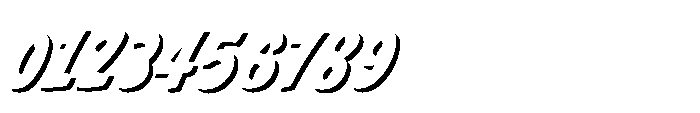 Clash Of Titans CCClash Of Titans Shadow Italic Font OTHER CHARS