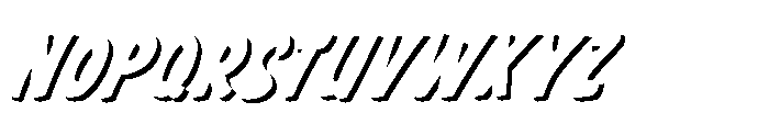 Clash Of Titans CCClash Of Titans Shadow Italic Font LOWERCASE