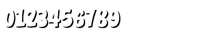 Clash Of Titans CCClash Of Titans Shadow Font OTHER CHARS