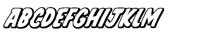 Clash Of Titans CCClash Of Titans Team Up Italic Font UPPERCASE