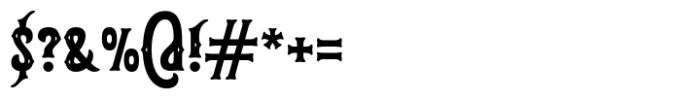 Classic Heritage Font OTHER CHARS