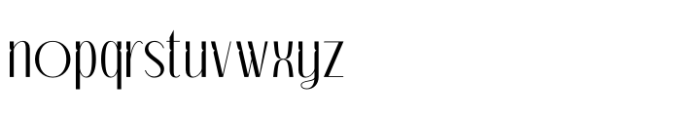 Classic Makore Regular Font LOWERCASE
