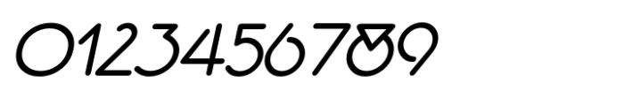 Classic Nouveau JNL Oblique Font OTHER CHARS