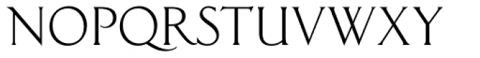 Classic Roman Std Regular Font UPPERCASE