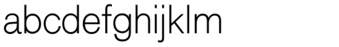 Classic Sans XLight Font LOWERCASE