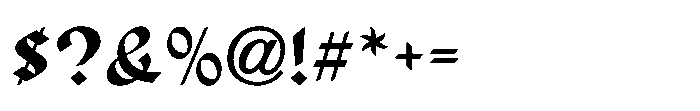 Classic Tales JNL Regular Font OTHER CHARS